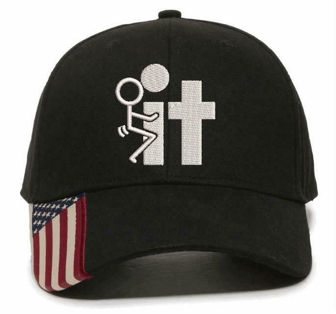 F**K-IT CAP Embroidered Ball Cap - Various Hat Choices Adjustable Hats