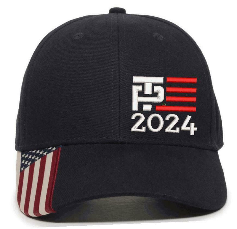 Trump Pence 2024 Embroidered Hat - USA300 Adjustable Hat MAGA Trump 2024