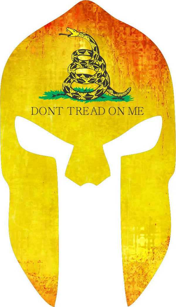 Don't Tread on me Spartan decal