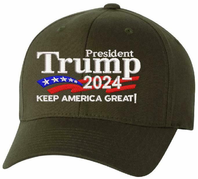 Trump 2024 - President Donald Trump Make America Great Again Hat FLEX FIT HAT