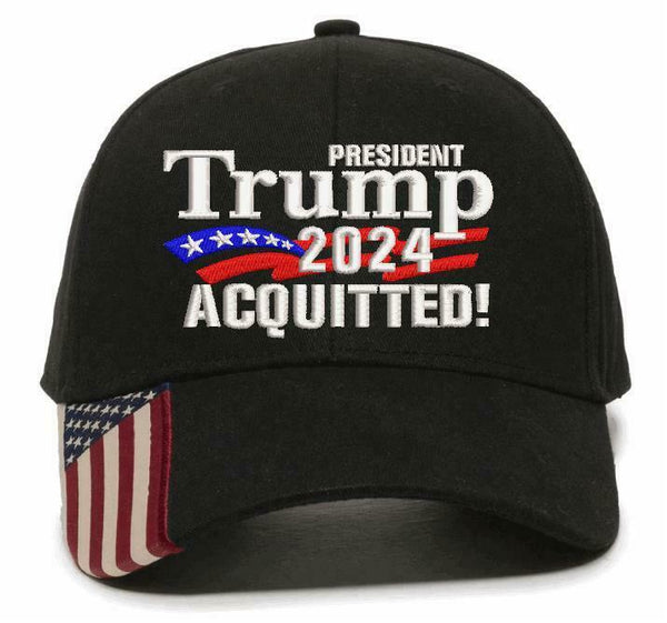 Trump 2024 - President Donald Trump ACQUITTED Adjustable USA300 STYLE HAT MAGA