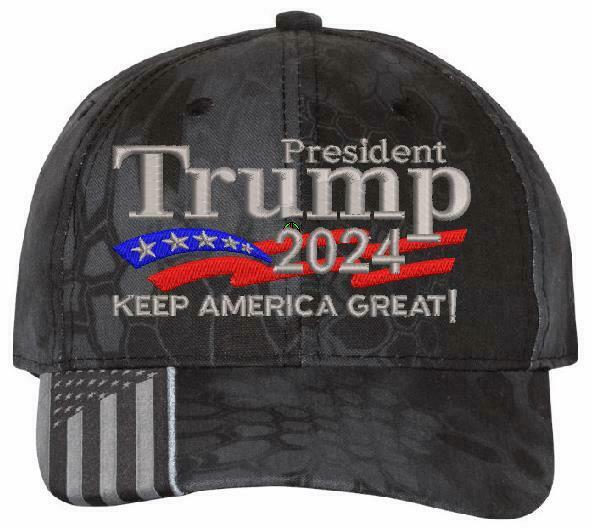 Trump 2024 - President Donald Trump Make America Great Again KRYPTEK HAT OPTIONS