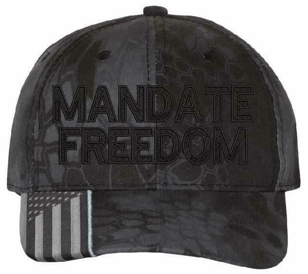 MANDATE FREEDOM HAT - Embroidered USA300 Adjustable Hat - Various Colors