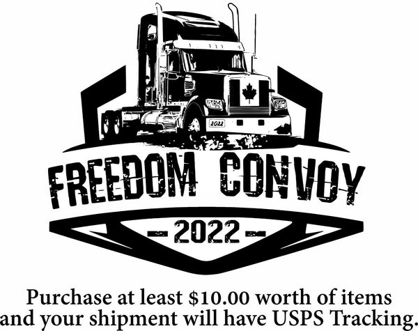 Freedom Convoy Decal Convoy Truck Version Fringe Minority - Various Sizes
