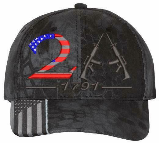 2nd Amendment 1791 AK-47 USA Style 2 Embroidered Hat - Various Hat Options