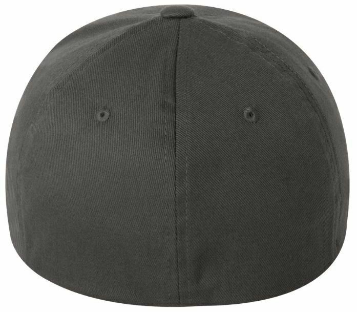 2020 Election was Rigged Embroidered Gray Flex Fit Hat w/ Upside Down Side Flag