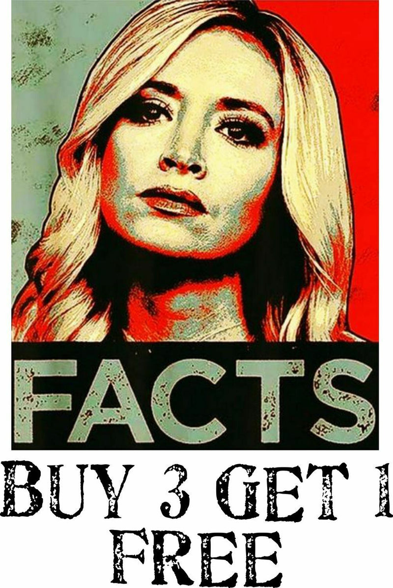 Kayleigh McEnany Sticker 2020 Facts Trump Decal Sticker 4" x 5" VERSION 2