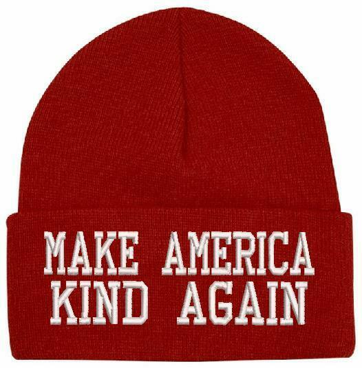 Make America Kind Again Embroidered Adjustable Hat / Winter Hat Various Options