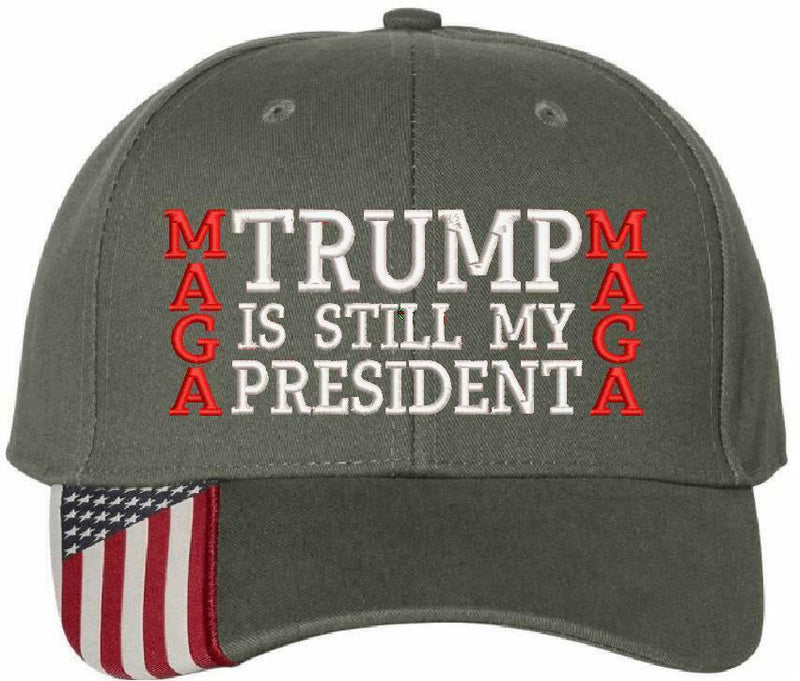 Trump Still My President USA300 Embroidered Adjustable Hat Anti Biden Harris Hat