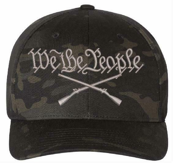 We The People Flex Fit Embroidered Low Profile Hat - Various Colors and Sizes