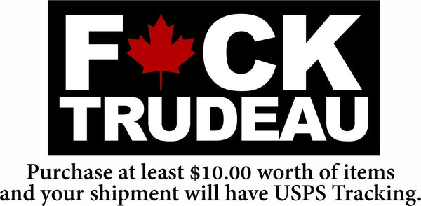 F*CK TRUDEAU Sticker Decal Canadian Maple Leaf Funny - Various Sizes Die Cut