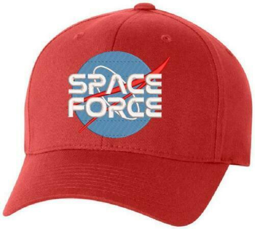 Donald Trump Space Force Military ADJ or Flex Fit Hat United States Space Force