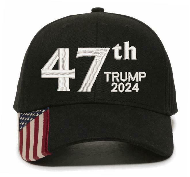 47th - 2024 President Donald Trump Make America Great Again MAGA Hat Ball Cap