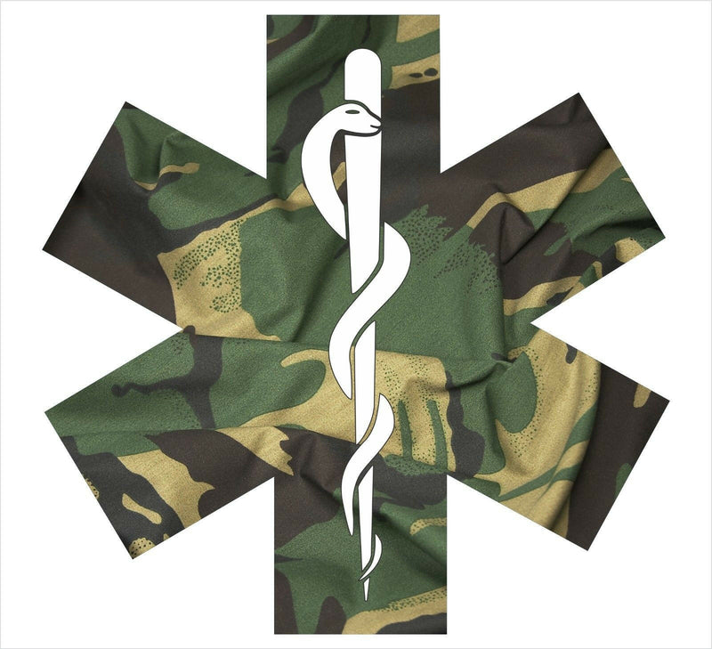 Camouflage EMS Star decal - Various Sizes
