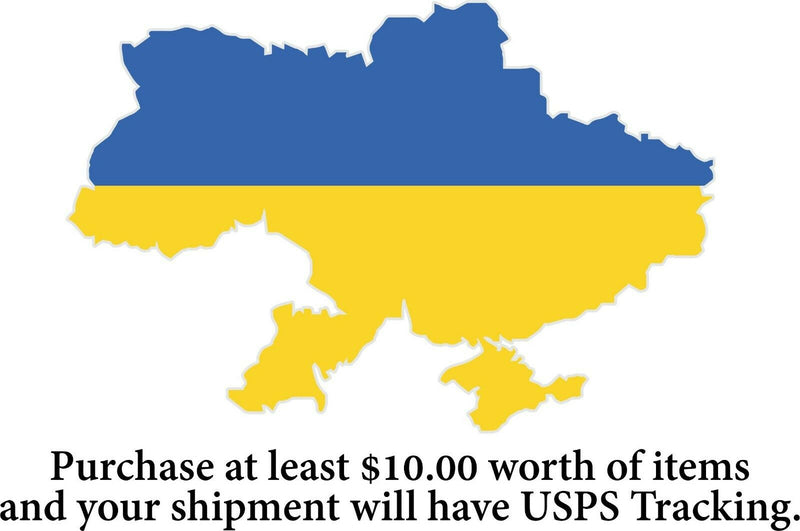 Ukraine Map Flag Window or Bumper Sticker - Various Sizes Stand with Ukraine
