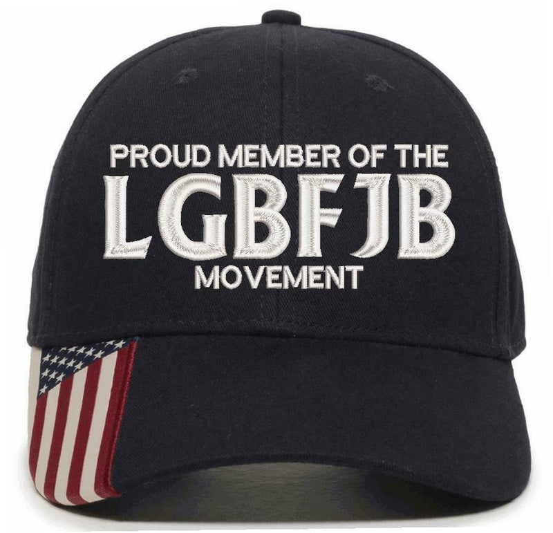 Let's Go Brandon Fu*k Joe Biden Embroidered hat Adjustable USA300 Hat FU46
