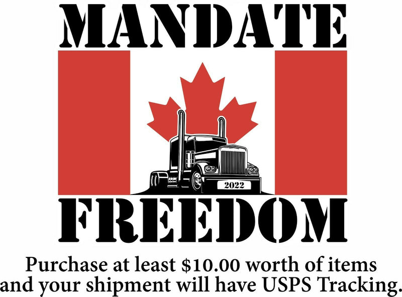 Mandate Freedom Window Sticker Freedom Convoy Sticker Various Sizes available