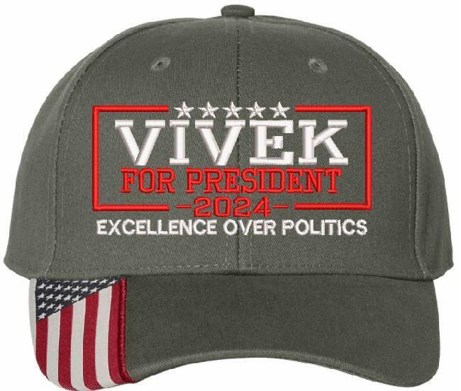 Vivik for President 2024 Embroidered Adjustable Hat - Various Colors VIVIK 2024