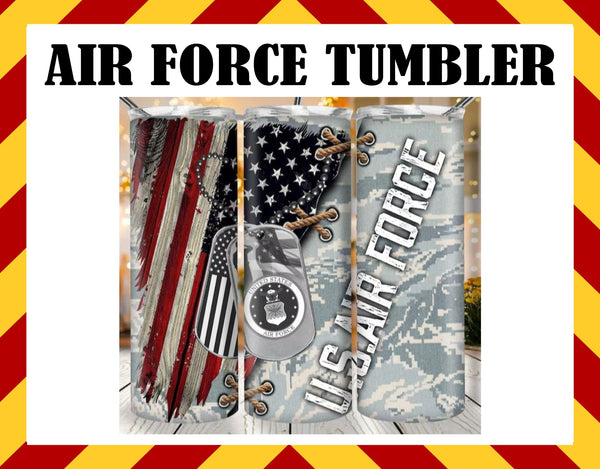 US Air Force Sublimated Tumbler