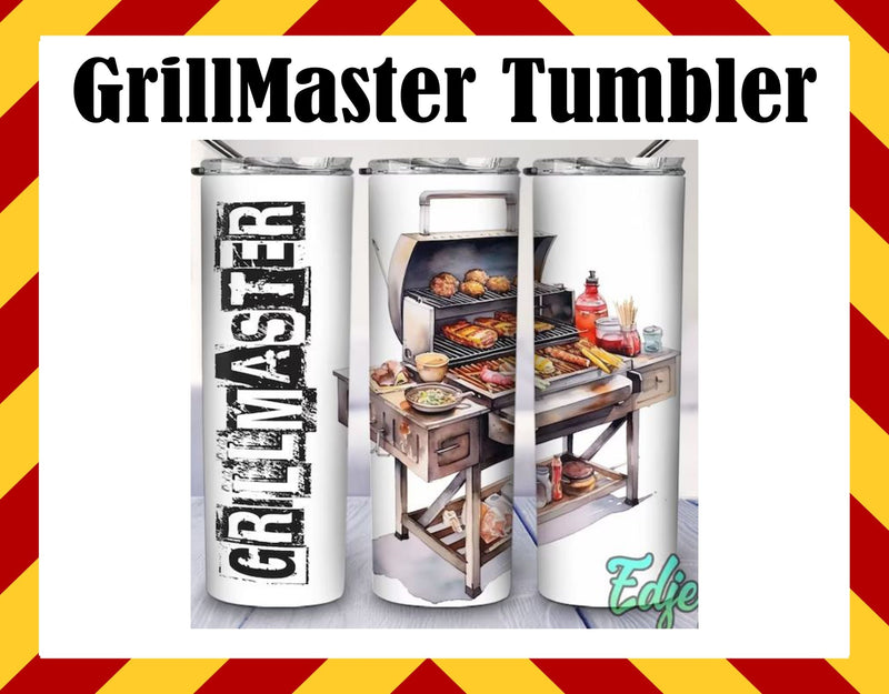 The Grill Master Sublimated Tumbler