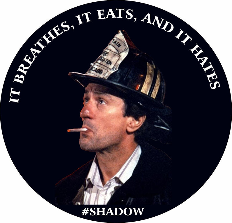 It Breathes Eats Hats Fire Shadow Customer Decal