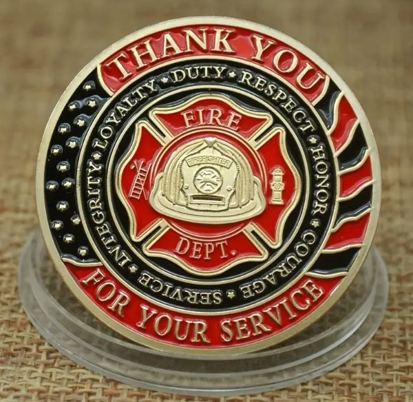 Thank you for your service Challenge Coin (IN STOCK)