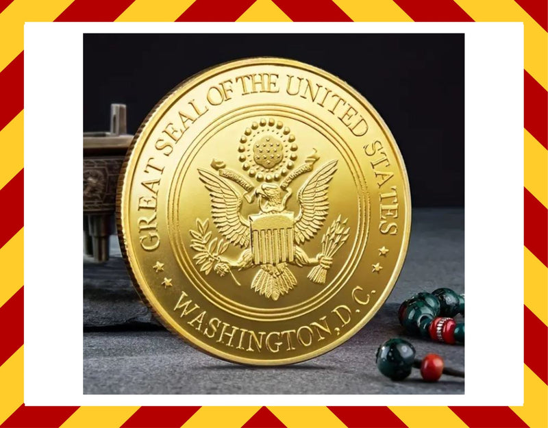 Freedom Forver Grateful Challenge Coin (IN STOCK)
